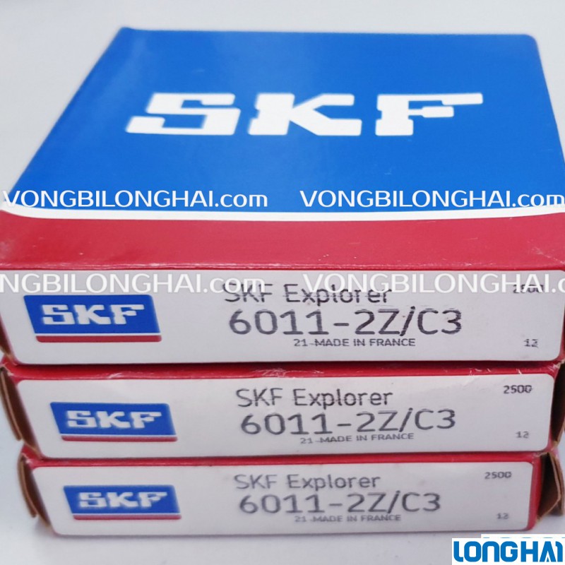 VÒNG BI CẦU SKF 6011-2Z/C3 CHÍNH HÃNG|SKF Long Hải: Vòng bi SKF - Đại lý uỷ quyền SKF chính hãng