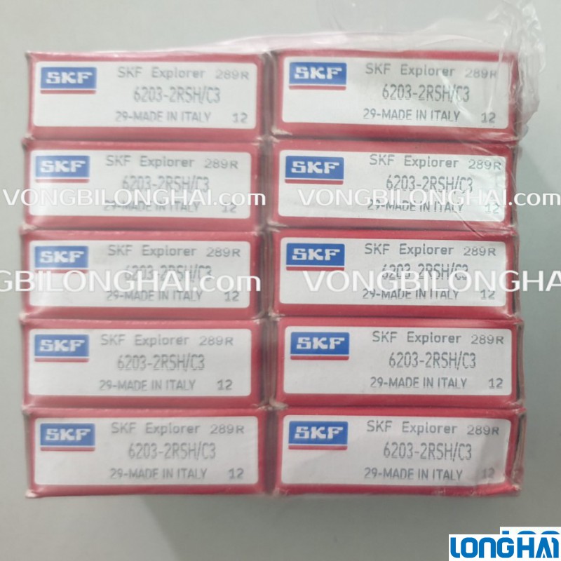 VÒNG BI CẦU SKF6203-2RSH/C3 CHÍNH HÃNG