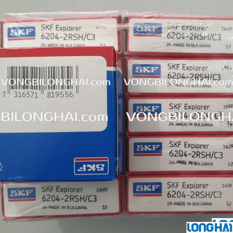VÒNG BI CẦU SKF 6204-RSH/C3 CHÍNH HÃNG