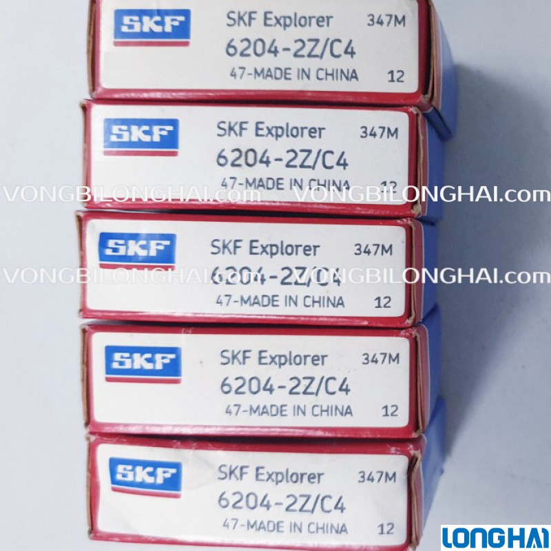 VÒNG BI CẦU SKF 6204-2Z/C4 CHÍNH HÃNG