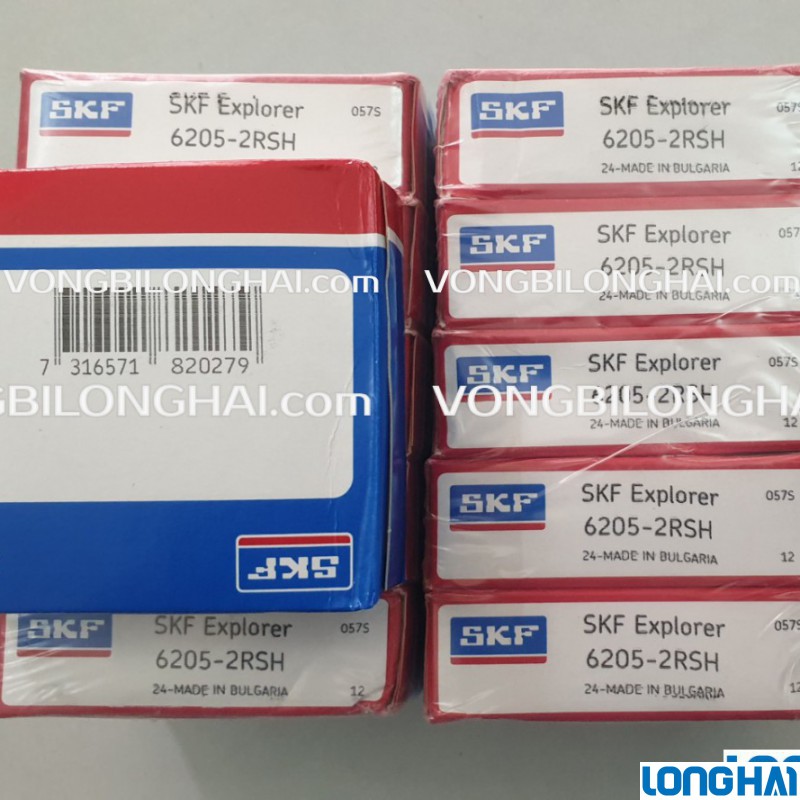 VÒNG BI CẦU SKF 6205-2RSH CHÍNH HÃNG
