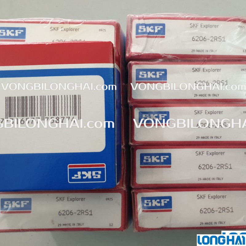 VÒNG BI CẦU SKF 6206-2RS1 CHÍNH HÃNG