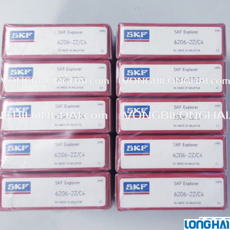 VÒNG BI CẦU SKF 6206-2Z/C4 CHÍNH HÃNG