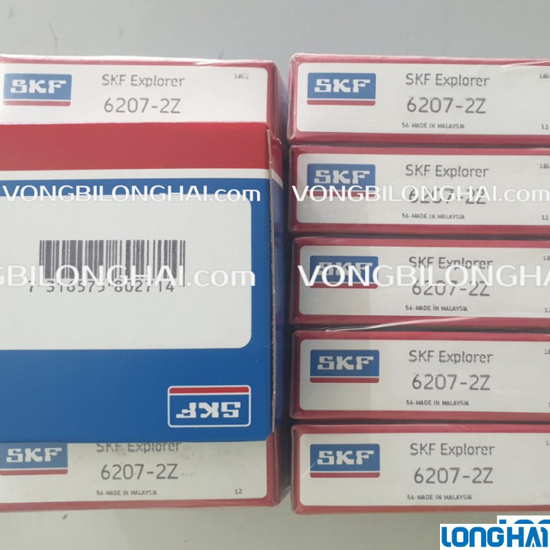 VÒNG BI CẦU SKF 6207-2Z  CHÍNH HÃNG