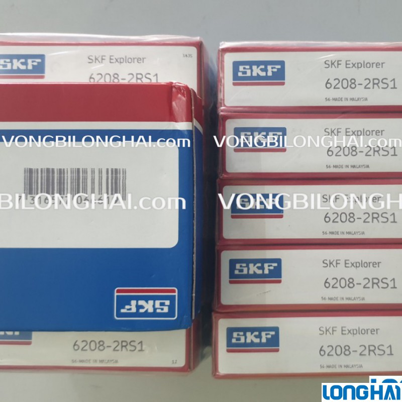 VÒNG BI CẦU SKF 6208-2RS1 CHÍNH HÃNG