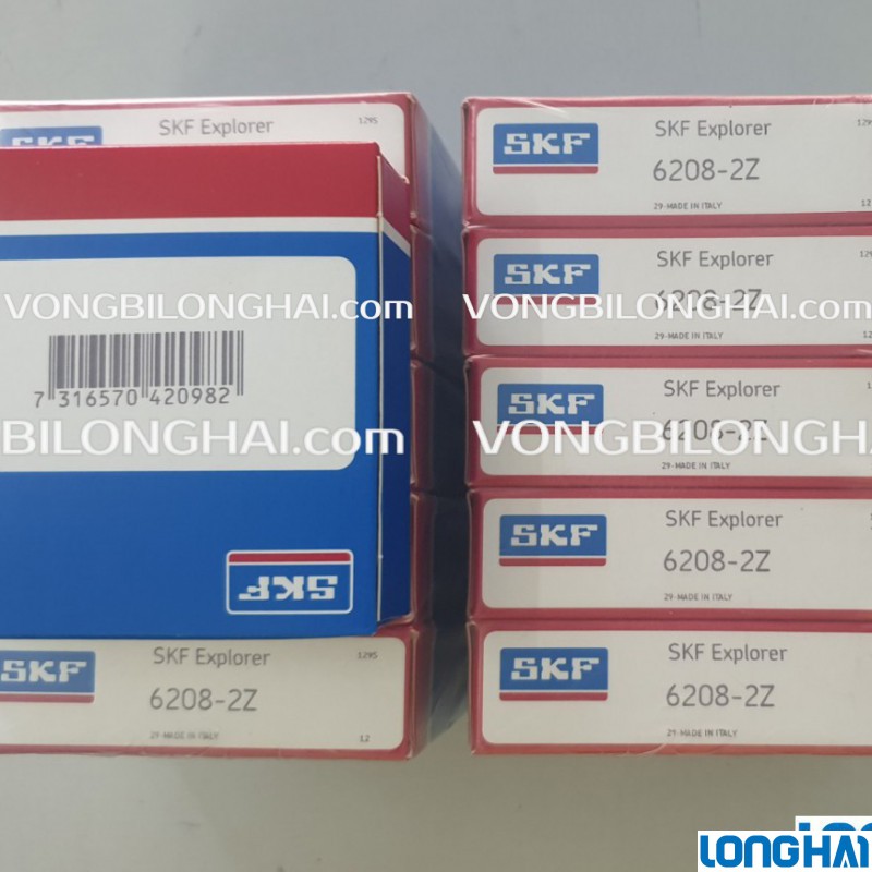 VÒNG BI CẦU SKF 6208-2Z CHÍNH HÃNG