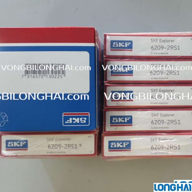 VÒNG BI CẦU SKF 6209-2RS1 CHÍNH HÃNG