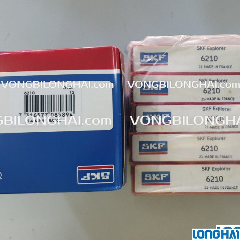 VÒNG BI CẦU SKF 6210 CHÍNH HÃNG