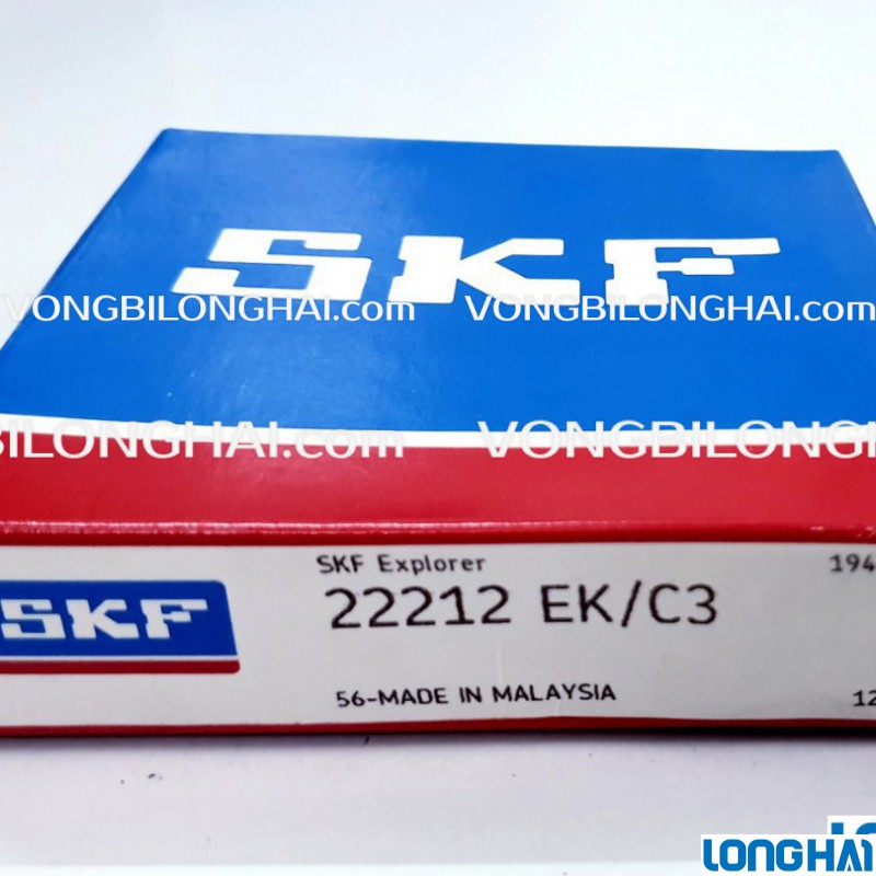 VÒNG BI SKF 22212 EK/C3 CHÍNH HÃNG|SKF Long Hải: Vòng bi SKF - Đại lý uỷ quyền SKF chính hãng