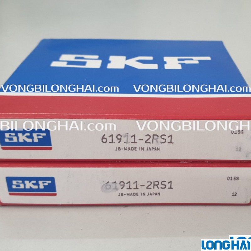 VÒNG BI CẦU SKF 61911-2RS1 CHÍNH HÃNG|SKF Long Hải: Vòng bi SKF - Đại lý uỷ quyền SKF chính hãng